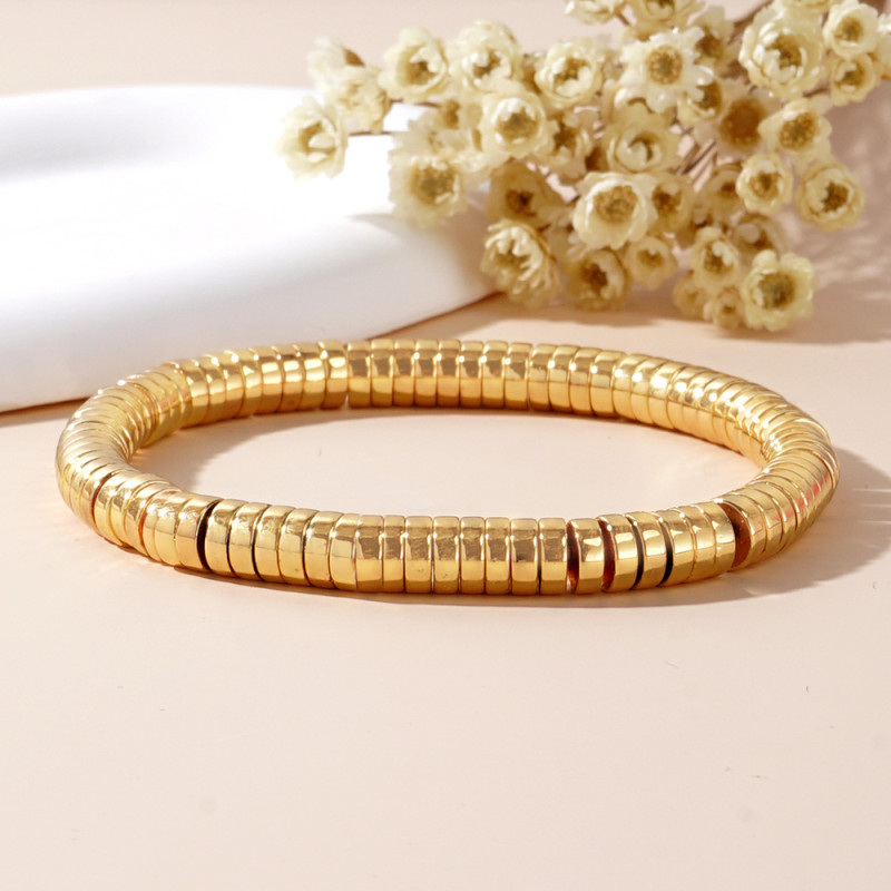 Cross-Border Hot-Selling Non-Fading Women's Bohemian Bracelet Fashionable High-End Handmade Bracelet Wholesale Bracelet