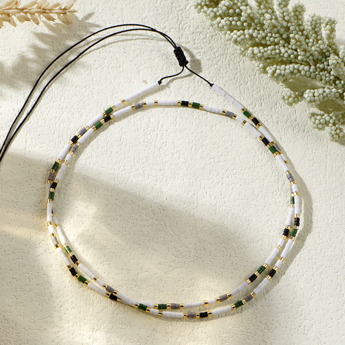 Bohemian Style Original Niche Bracelet Tila Beads Handmade Beaded Bracelet Vintage Small Bracelet for Women Gift for...