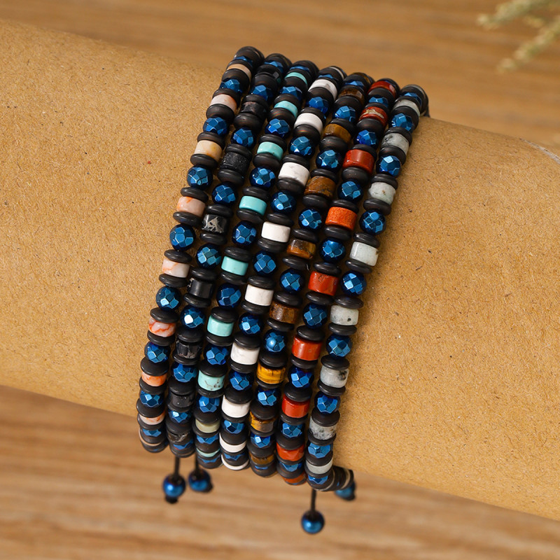 4mm Yellow Tiger Eye Beaded Bracelet for Men and Women Original Design Golden Tiger Eye Bracelet High-end Blue Tiger Eye Jewelry Wholesale
