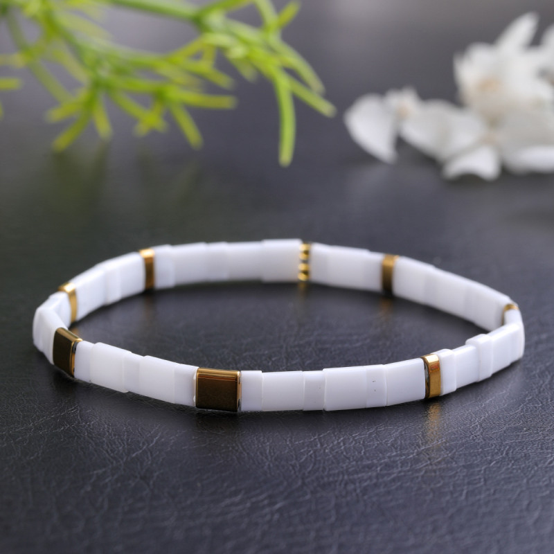 Summer Fashion Trend TILA Bead Bracelet European and American Retro Fashion Birthday Gift for Women Couples Commemorative Jewelry Wholesale