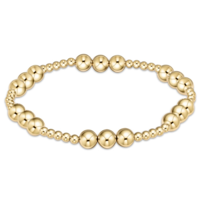 Bohemian Gold Plated Handmade Beaded Bracelet Gold Beads Bracelet Copper Beads Multi-Layer Stretch Jewelry, 24K Gold...