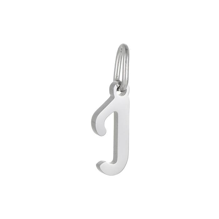 Hot-Selling New 26 Steel Color English Letters Personalized Ins Style Stainless Steel Letter Accessories Wholesale, J...