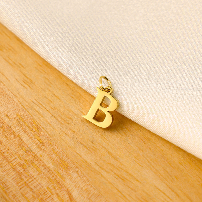 Amazon Hot-Selling Trendy Fashion Niche Light Luxury Versatile DIY Letter Pendant Daily Matching Accessories Wholesal...