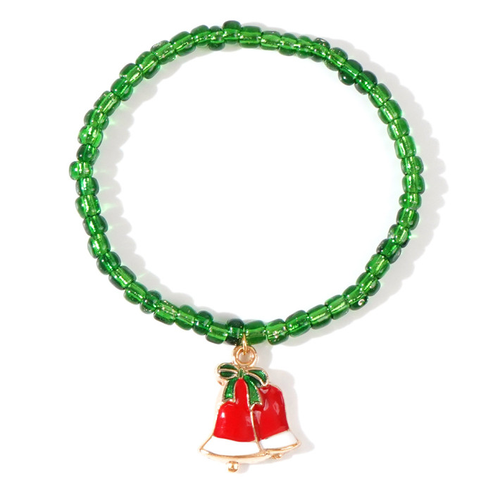 Christmas Limited Edition White Reindeer Head Bracelet Festive Atmosphere Accessory Niche Design Versatile Jewelry