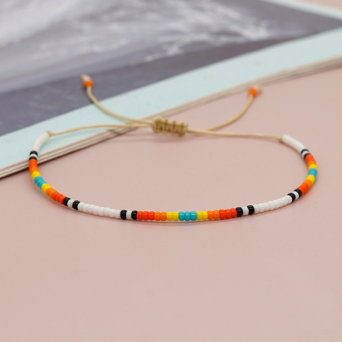 Vintage Bohemian Ethnic Style Natural Stone Beaded Necklace High-end Splicing Cultured Pearl Bracelet