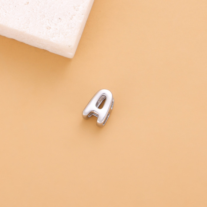 Hot Sale Hollow Small Letter Pendant Stainless Steel 18K Gold Plated Elegant Personality Mini Accessories Wholesale,...