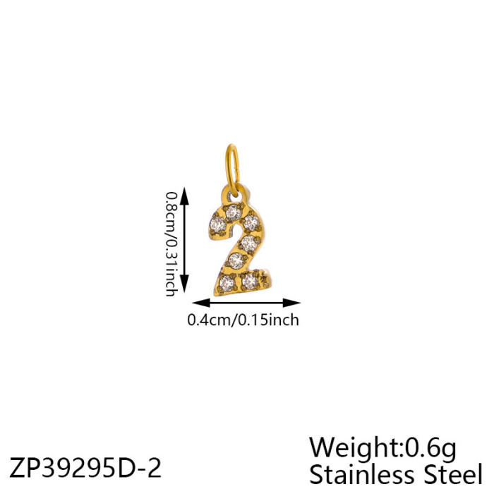 Micro Paved Full Diamond 26 Alphabet Double Circle Pendant Necklace Earrings Pendant Pendant Titanium Steel CNC Inlaid Diamond Zircon Alphabet