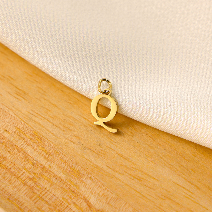 Amazon Hot-Selling Trendy Fashion Niche Light Luxury Versatile DIY Letter Pendant Daily Matching Accessories Wholesal...