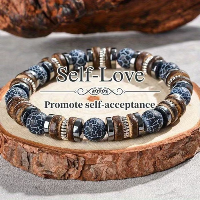 Unisex Triple Protection Bracelet with Lapis Lazuli, Obsidian, Tiger Eye, Amethyst Spacer, and Magnetic Tiger Eye Stone
