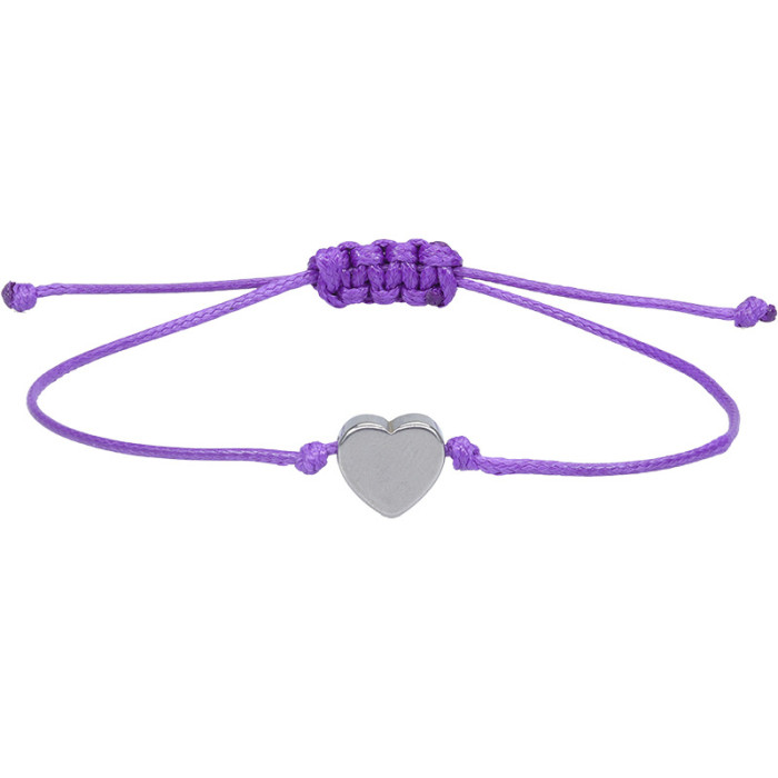 Hot-Selling Nurse ECG Woven Bracelet Stethoscope Teacher's Day Greeting Blessing Gift College Style Jewelry