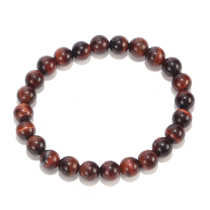 Hot-Selling Unisex Blue Tiger Eye Rose Red Lapis Lazuli Tiger Eye Bracelet Yellow Tiger Eye Stone Bracelet Beaded Bracelet Wholesale
