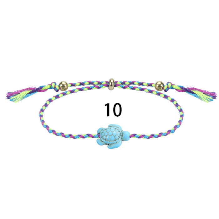 New Turtle Anklet Bohemian Style Beach Surfing Anklet Multi-Color Manufacturer Long-Term in Stock