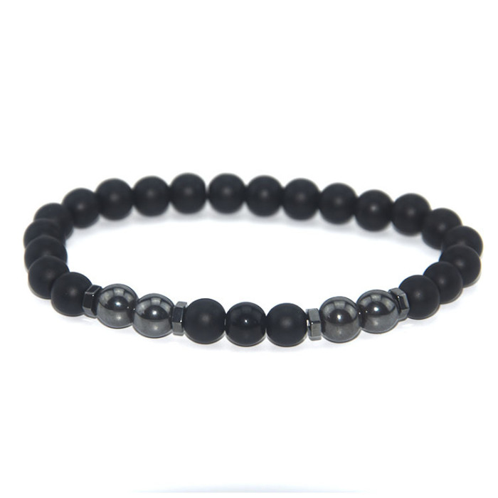 Foreign Trade Hot New Product Classical Fashion Magnetic Anklet Colorful Stone Frosted Stone Foot Jewelry Factory Large Quantity Excellent Price
