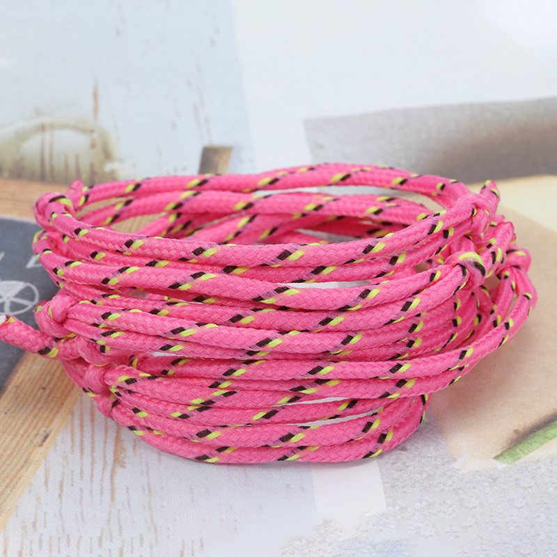 Amazon Hot Neon Rope Braided Friendship Bracelet Teenagers Adjustable Carrying Strap Little Angel Party Gift