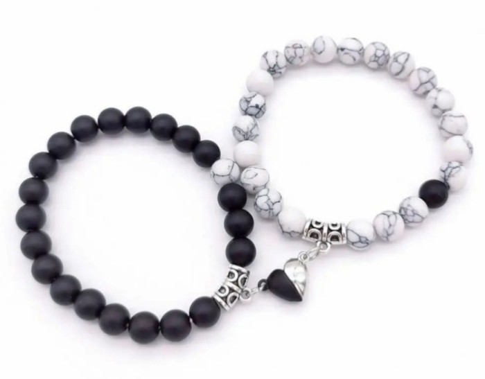 Cross-Border Football Beaded Men's Braided Bracelet Black Matte Coach Football Bracelet Tiger Eye Stone Baseball Bracelet