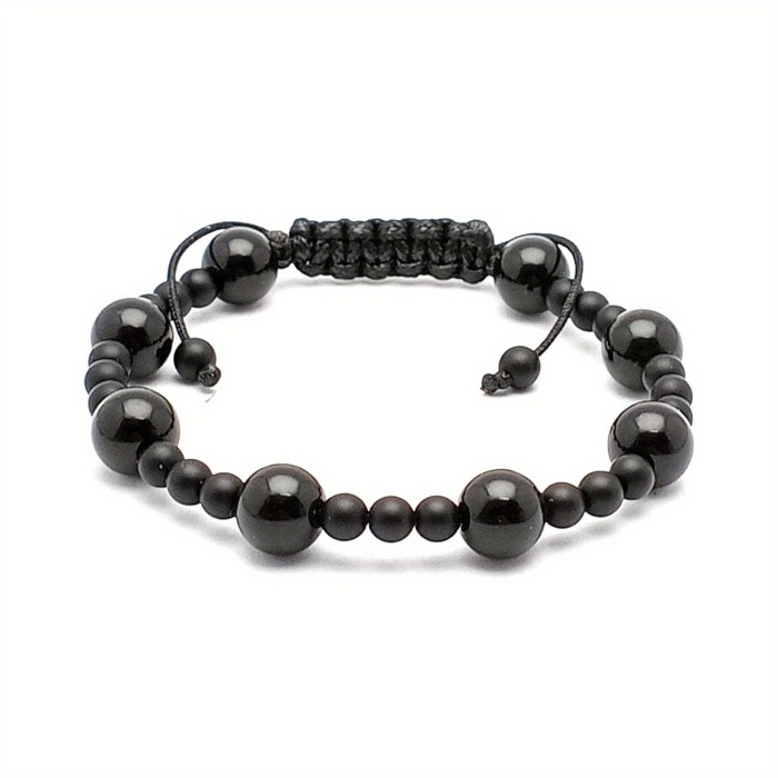 Amazon Wish New Volcanic Stone Bracelet Jewelry Fashion Simple Tiger Eye Stone Lapis Lazuli Agate Bracelet Set