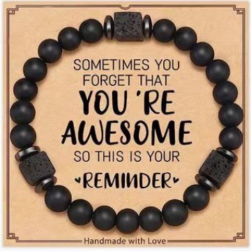 Cross-Border Amethyst Heart Bracelet Pink Zebra Obsidian Volcanic Stone Red Vein Stone Bracelet Amazon Bestseller