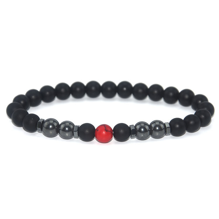 Foreign Trade Hot New Product Classical Fashion Magnetic Anklet Colorful Stone Frosted Stone Foot Jewelry Factory Large Quantity Excellent Price