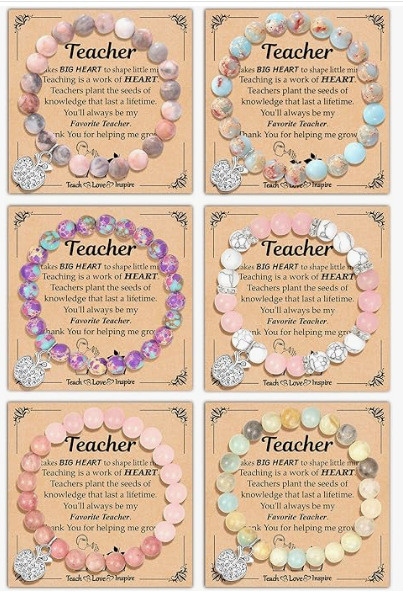 Cross-Border Fashion Tiger Eye Morganite Heart Bracelet for Women Green Aventurine Beaded Bracelet TK Amazon TEMU Hot Sale Wholesale