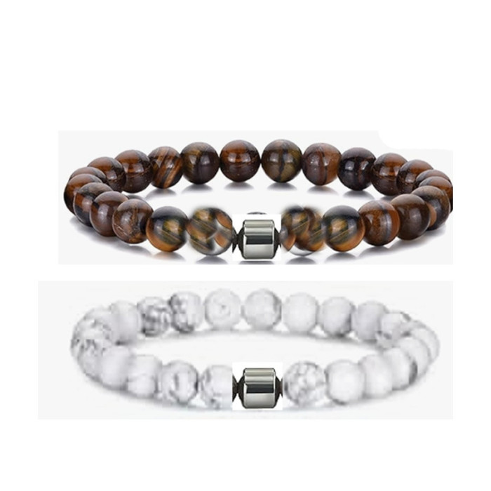 Cross-Border Jewelry Amazon Heart Bracelet Aquamarine High-End Bracelet Graduation Season Wholesale Bracelet Hot Item