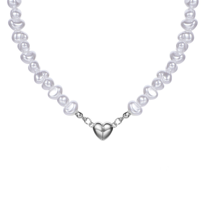 Amazon 21-Piece Pearl Jewelry Set High-End Multi-Layer Butterfly Necklace Heart Ring
