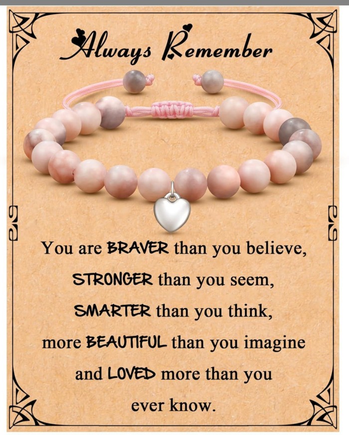 Amazon Hot Selling Heart Bracelet Magnetic Zebra Adjustable Handmade Woven Bracelet Graduation Season Gift Bracelet