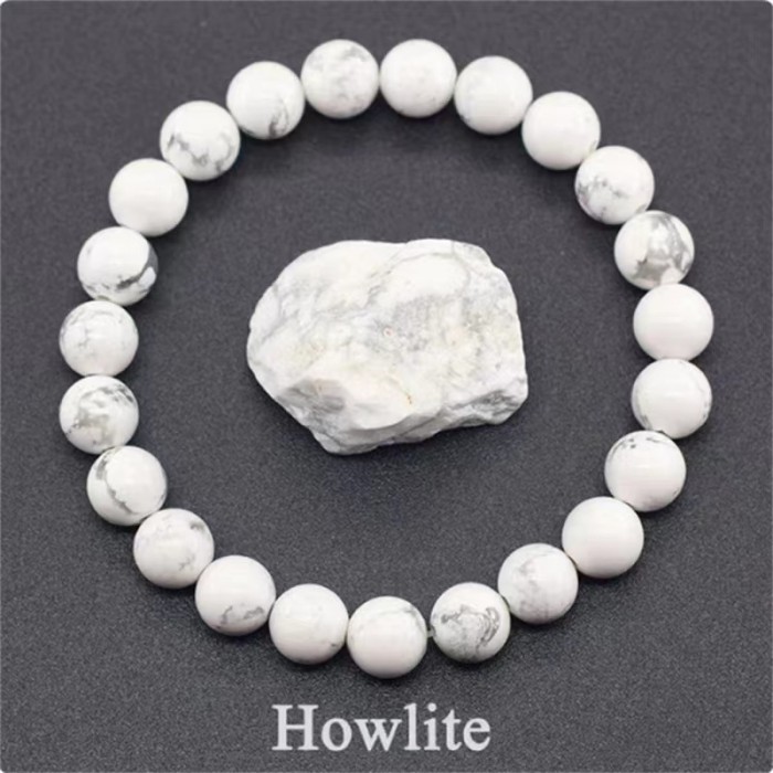 Amazon TEMU Amethyst Tiger Eye Stretch Bracelet Rose Quartz Agate Mixed Color Beads Bracelet WISH Hot Item