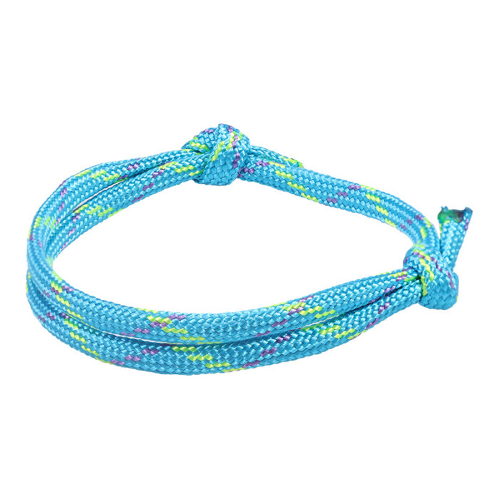 Amazon Hot Neon Rope Braided Friendship Bracelet Teenagers Adjustable Carrying Strap Little Angel Party Gift