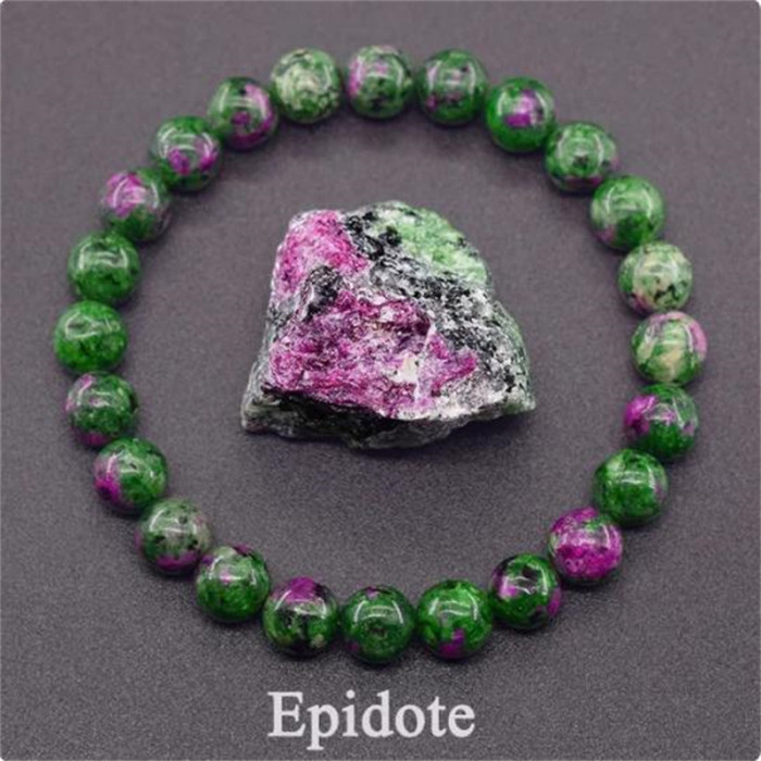 Amazon TEMU Amethyst Tiger Eye Stretch Bracelet Rose Quartz Agate Mixed Color Beads Bracelet WISH Hot Item