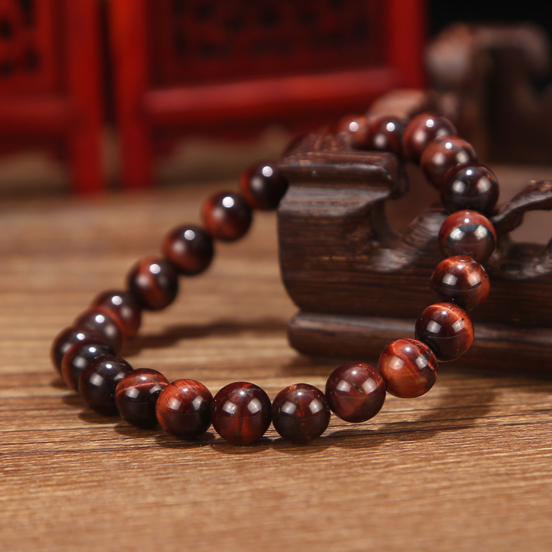 Hot-Selling Unisex Blue Tiger Eye Rose Red Lapis Lazuli Tiger Eye Bracelet Yellow Tiger Eye Stone Bracelet Beaded Bracelet Wholesale