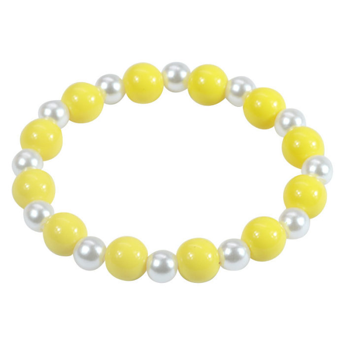 Children's Bracelet Heart Star Acrylic Candy Girl Dopamine Color Stone Bracelet Friend Gift Wholesale