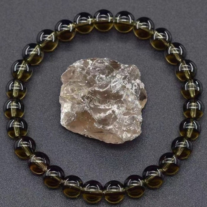 Amazon TEMU Amethyst Tiger Eye Stretch Bracelet Rose Quartz Agate Mixed Color Beads Bracelet WISH Hot Item