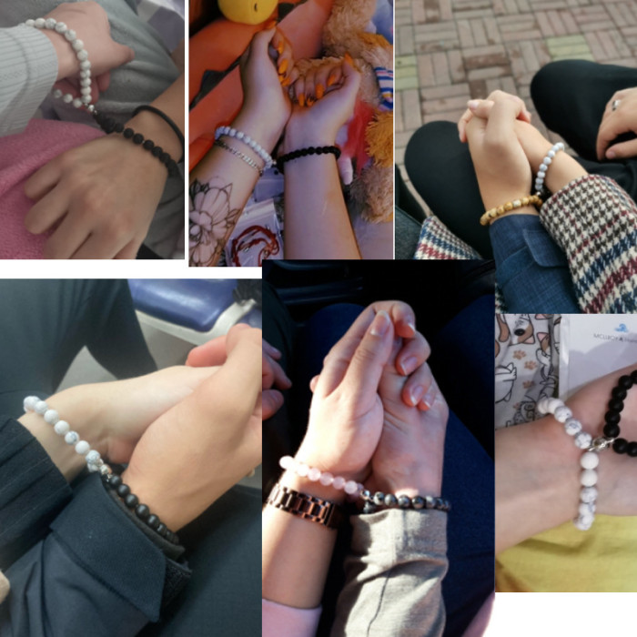 Cross-Border New Product Attractive Couple Bracelets Attracting Men's Bracelets Women's Jewelry Valentine's Day Accessories