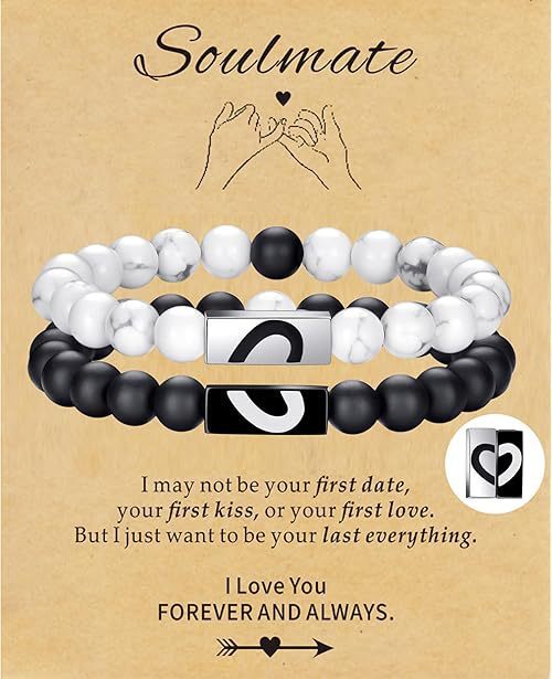Amazon Cross-Border Volcanic Stone Bracelet Fashion Simple Tiger Eye Stone Bracelet Men's Elastic Cord Spacer Bead Bracelet Set