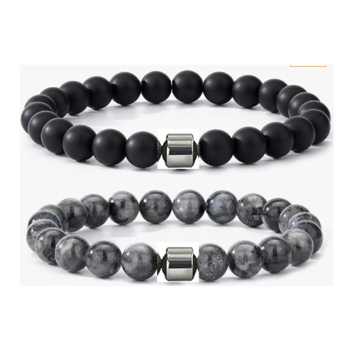 Cross-Border Jewelry Amazon Heart Bracelet Aquamarine High-End Bracelet Graduation Season Wholesale Bracelet Hot Item