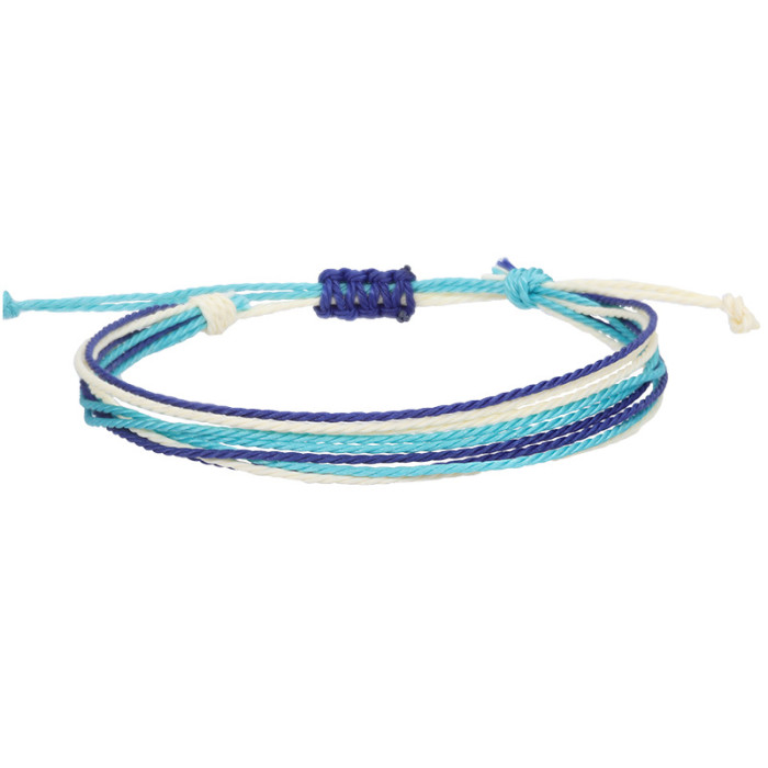 Cross-Border Hot-Selling Bohemian Style Waterproof Wax Thread Woven Bracelet Friendship Lucky Rope Manufacturer In Stock
