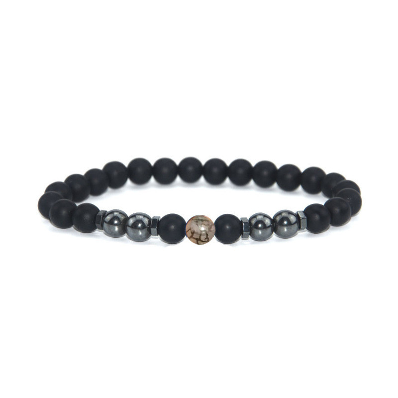 Foreign Trade Hot New Product Classical Fashion Magnetic Anklet Colorful Stone Frosted Stone Foot Jewelry Factory Large Quantity Excellent Price