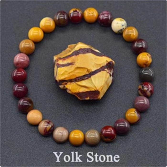 Amazon TEMU Amethyst Tiger Eye Stretch Bracelet Rose Quartz Agate Mixed Color Beads Bracelet WISH Hot Item