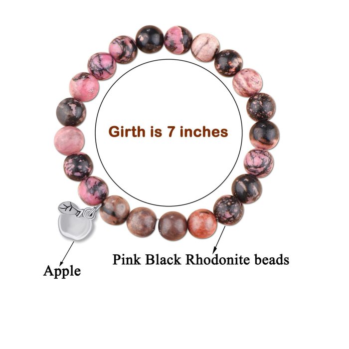 Cross-Border New Handmade Imperial Stone Compass Beaded Bracelet Niche Design Sense Graduation Season Gift Bracelet Hot Item
