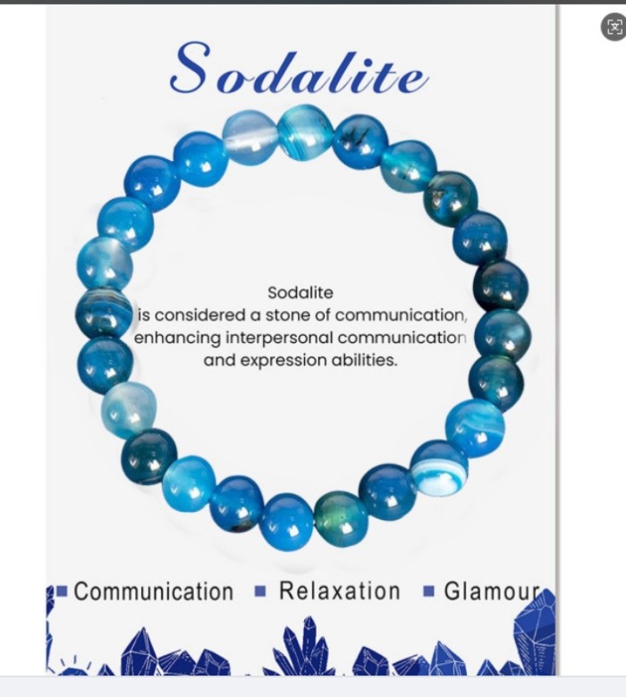 Amazon Hot Selling Natural Stone Bracelet Elastic Beaded 8mm Blue Turquoise Agate Rose Quartz Beaded Volcanic Stone Bracelet