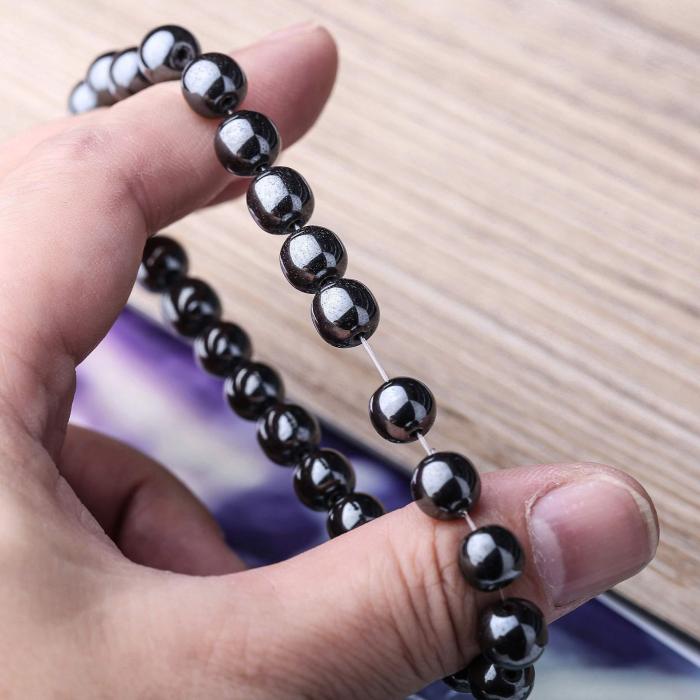 Cross-Border Luxury Tiger Eye Obsidian Bracelet for Men and Women Couples Friendship Agate Beads Bracelet Boutique New Beaded Bracelet