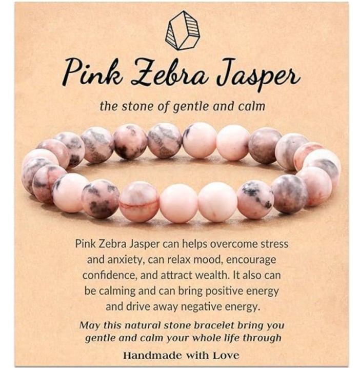 Cross-Border Fashion Tiger Eye Morganite Heart Bracelet for Women Green Aventurine Beaded Bracelet TK Amazon TEMU Hot Sale Wholesale