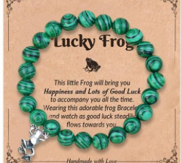 Cross-Border Fashion Tiger Eye Morganite Heart Bracelet for Women Green Aventurine Beaded Bracelet TK Amazon TEMU Hot Sale Wholesale