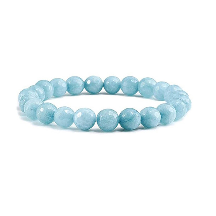 Amazon Hot Sale 8mm Stone Bracelet Amazon Volcanic Stone Tiger Eye Stone Rose Quartz Elastic Bracelet Set Wholesale