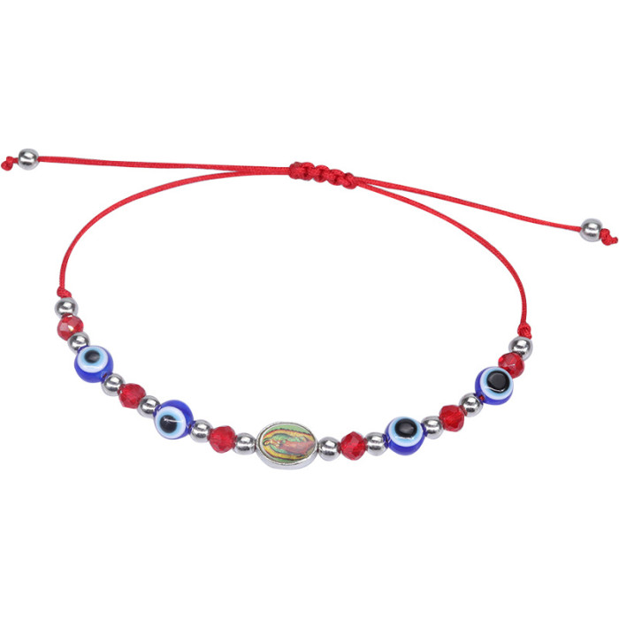 New St. Benedict St. Jude Devil's Eye Beaded Bracelet Lucky Amulet Manufacturer In Stock