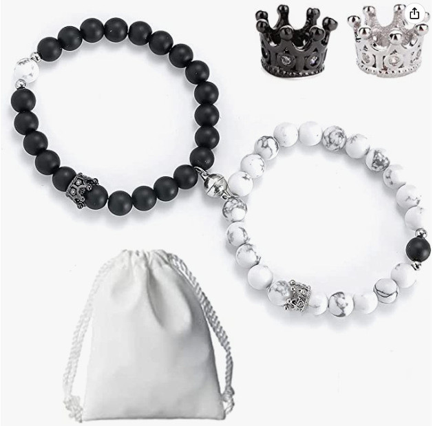 Cross-Border New Product Attractive Couple Bracelets Attracting Men's Bracelets Women's Jewelry Valentine's Day Accessories