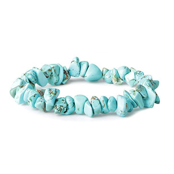 Amazon Hot Selling Jewelry Colorful Natural Crystal Stone Irregular Crystal Women's Bracelet Manufacturer Wholesale