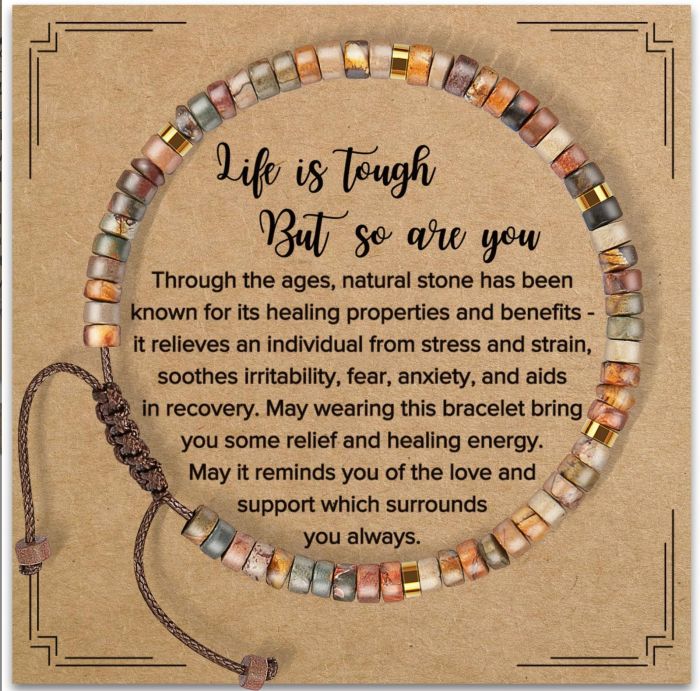 Cross-Border Natural Stone Spacer Beads Braided Bracelet Exquisite Fashion Women's Jewelry Pink Quartz Adjustable Bracelet Wholesale