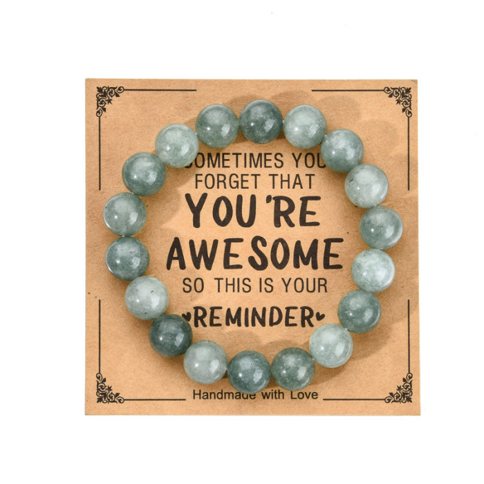 8MM10mm Stone Beads Accessories Agate Flash Stone Fashion Women's Bracelet Beads Wholesale Cross-Border Hot Item