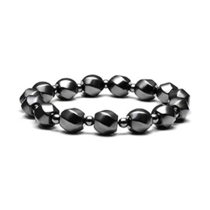 Amazon New Tiger Eye Stone Bracelet European and American Jewelry Obsidian Hematite Magnetic Yoga Energy Bracelet Hand Accessory